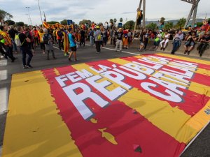 Barselona’da Protestolar Sürüyor