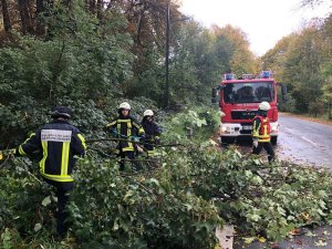 Almanya’da Fırtına Hayatı Felç Etti