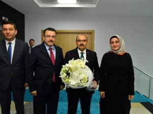 Vali Ustaoğlu Ve Ünal Karaman’dan Başkan Genç’e "Hayırlı Olsun" Ziyareti