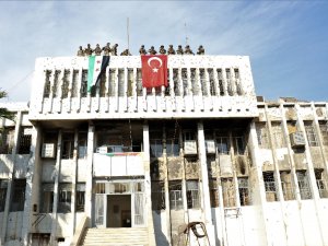 Rasulayn’a Türk Bayrağı Asıldı