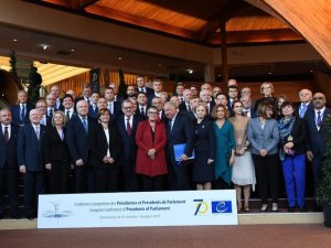 Tbmm Başkanı Şentop, Parlamento Başkanları Konferansı Aile Fotoğrafında