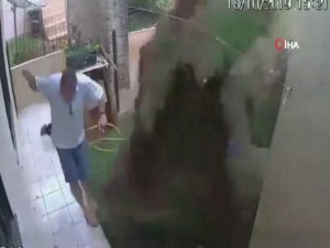 Haşerelere Çözüm Bulmak İsterken Bahçeyi Havaya Uçurdu