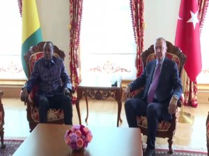 Cumhurbaşkanı Erdoğan, Gine Cumhurbaşkanı Conde İle Görüşüyor