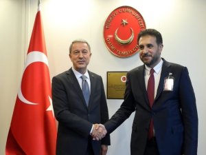 Bakan Akar, Afganistan Savunma Bakan Vekili Khalid İle Görüştü