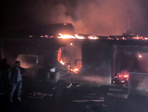 Giresun’da ev yangını: 2 ölü