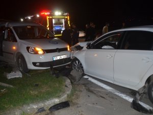 Bafra’da Trafik Kazası: 7 Yaralı