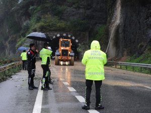 Giresun’daki Heyelan