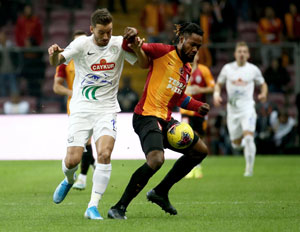 Çaykur Rizespor, Galatasaray'a 2-0 Kaybetti
