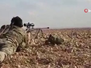 Tel Tamr’da Smo Askerlerinin Ypg’li Teröristlerle Çatışma Anı Görüntülendi