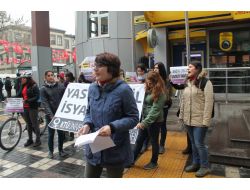 Ktü’lü Kız Öğrencilerden Kadın Cinayetlerine Protesto