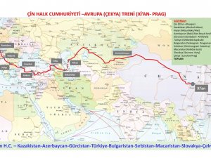 Çin’den Gelen İlk Yük Treni, Marmaray’dan Geçip Prag’a Ulaşacak