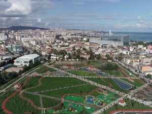 ’Samsun Millet Bahçesi’nde Son Rötuşlar