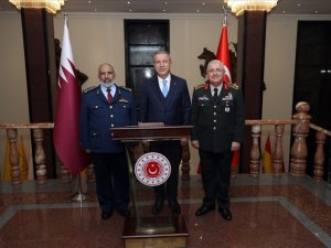 Bakan Akar, Katar Genelkurmay Başkanı Al-ghanim İle Bir Araya Geldi