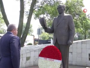 Tbmm Başkanı Şentop, Meksika’da Atatürk Anıtı’nı Ziyaret Etti