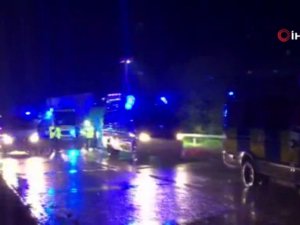 İngiltere’de Kamyon Kasasında 15 Kaçak Göçmen Bulundu