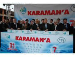 Bakan Elvan Sarıveliler’de Temel Attı