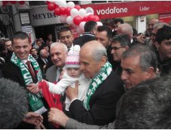 Mhp Lideri Bahçeli Çarşamba'da
