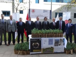 Anadolu Adalet Sarayı’nda 500 Fidan Toprakla Buluştu
