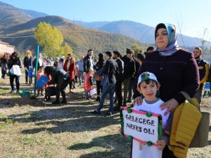 Artvin’de 100 Bin Fidan Toprakla Buluşturuldu