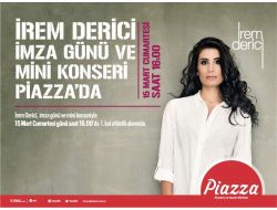 İrem Derici Sevenleri İle Piazza'da Buluşacak