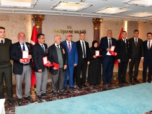 Gümüşhane’de 6 Kıbrıs Gazisine Daha Madalya Ve Beratı Verildi