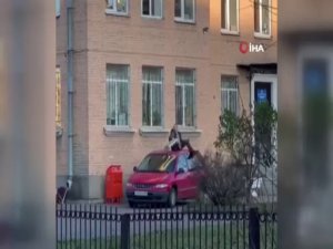 Kelepçelendiği Radyatörü Koparıp Karakoldan Kaçtı