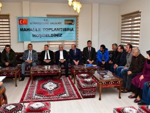 Gümüşhane’de Mahalle Toplantıları Eskibağlar’da Başladı