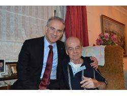 Efsane Kaleciye Ak Partili Abidin Okul'dan Moral Ziyareti