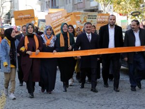 Gümüşhane’de Kadına Yönelik Şiddetle Mücadele İçin Yürüdüler