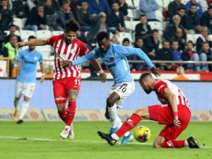 Süper Lig: Antalyaspor: 1 - Gaziantep Fk: 1 (Maç Sonucu)