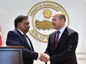 İçişleri Bakanı Soylu, Bangladeşli Mevkidaşını Ağırladı