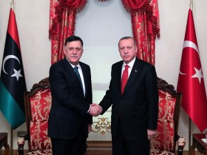 Cumhurbaşkanı Erdoğan’ın Sarraj’ı Kabulü Sona Erdi