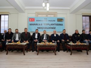 Gümüşhane’de Mahalle Toplantıları Devam Ediyor
