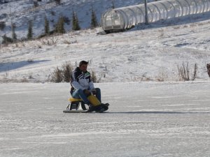Yıldız Dağı Kayak Merkezi Beyaza Büründü
