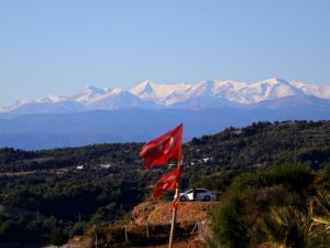 Toroslar’a Kar Yağdı, Kartpostallık Görüntüler Oluştu