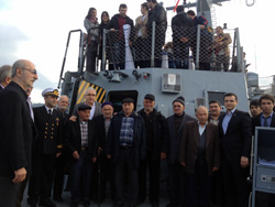 Tuzla Askeri Gemisi Rize Limanında