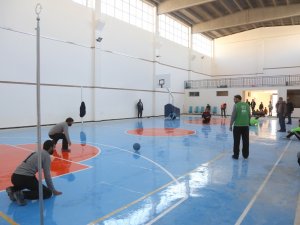 Azez’de Görme Engelliler İçin Futbol Turnuvası