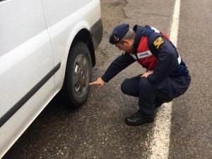 Giresun’da Kış Lastiği Denetimi