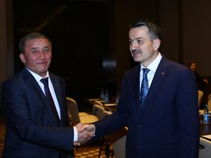 Bakan Pakdemirli, Kırgızistan Ve Özbekistan Tarım Bakanları İle Görüştü