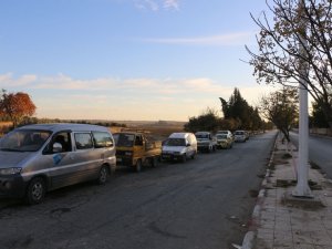 Tel Abyad’da Güvenlik Önlemleri Kapsamında Kontrol Noktaları Koydu