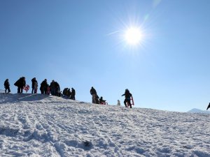 Zigana Dağında Kızak Yoğunluğu