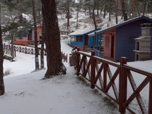 Boraboy Gölü’nde Kar Güzelliği