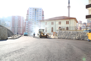 Yeni Orta Cami Mevkiinin Asfaltı Tamamlandı