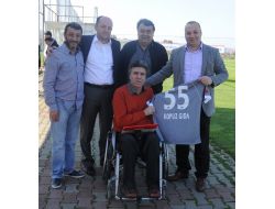 Samsunspor’a Gıda Yardımı