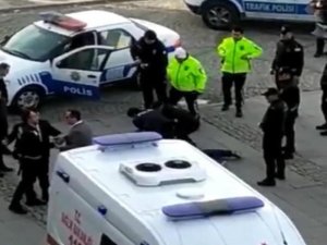 Bayburt’ta Katil Zanlısının Yakalanma Anı Kamerada