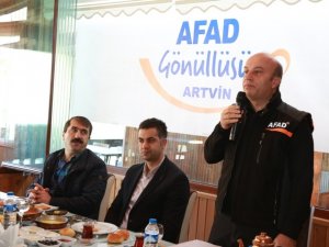 Artvin’de Afad Gönüllüleri Buluştu