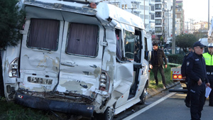 Trabzon’da feci kaza: 2 ölü, 20 yaralı