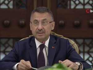 Cumhurbaşkanı Yardımcısı Oktay, Kktc Başbakanı Tatar İle Görüştü