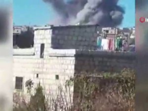 Savaş Uçakları İdlib’i Vurdu: 1 Ölü, 7 Yaralı