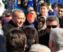 Başbakan Erdoğan, Rize'den Ayrıldı